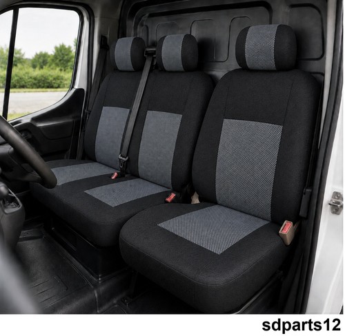 Sitzbezüge premium grau - 2+1,